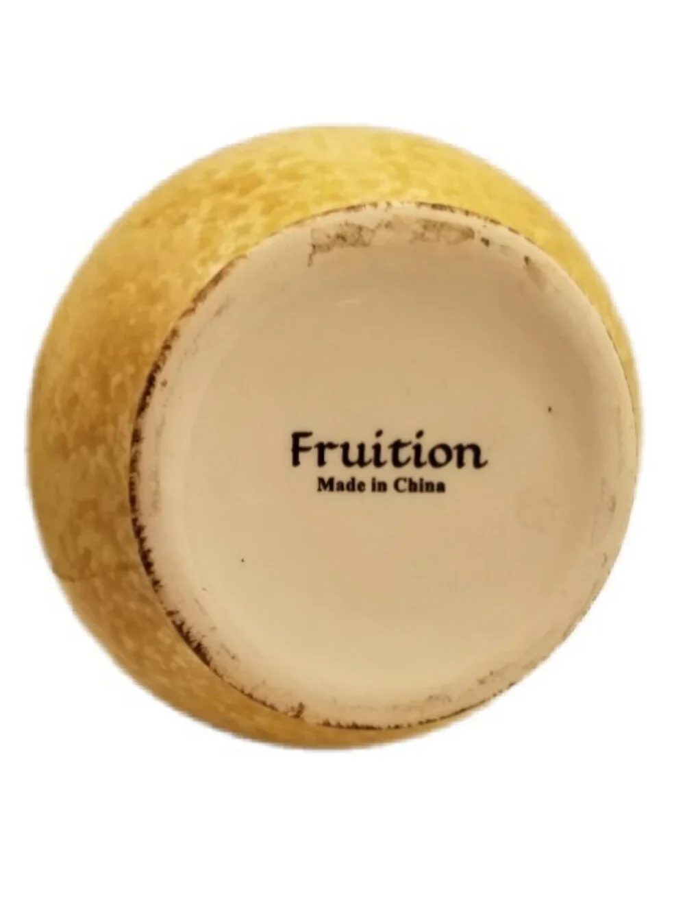Fruition Hand Painted Fruit Themed Pitcher Vase